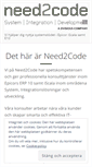 Mobile Screenshot of need2code.se